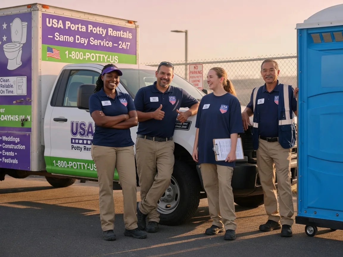 Porta Potty Rental company in Nashville, GA